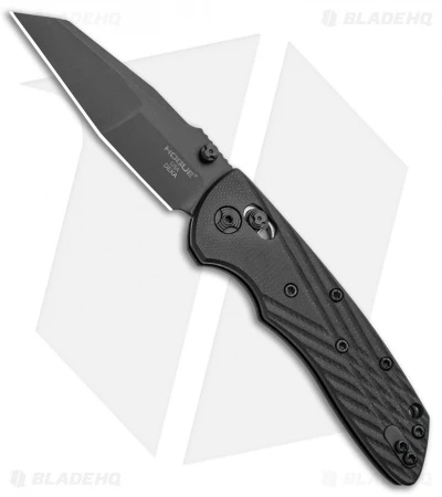 Hogue Knives Deka Wharncliffe Pocket Knife Black G-10 (3.25" Black 20CV) 3 Hogue Knives Deka Wharncliffe Pocket Knife Black G-10 (3.25" Black 20CV)