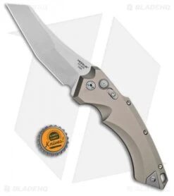 Hogue Knives EX-A05 Wharncliffe Automatic Knife FDE (4" Stonewash) 34504 -Sharp Blade Depot Hogue Knives EX A05 Wharncliffe 4in Auto FDE SW 34504 BHQ 100446 jr bottlecap