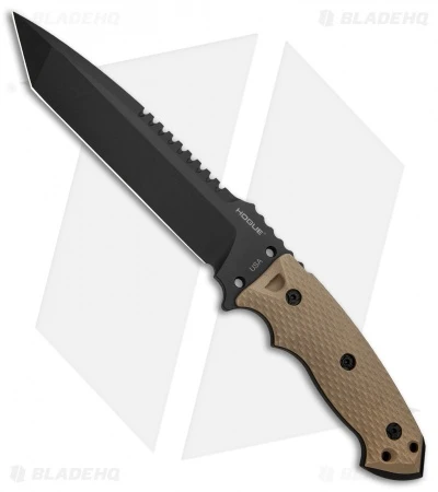 Hogue Knives EX-F01 Large Tanto Fixed Blade FDE G-10 (7" Black) 35108 3 Hogue Knives EX-F01 Large Tanto Fixed Blade FDE G-10 (7" Black) 35108
