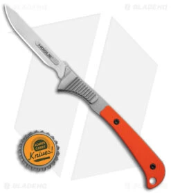 Hogue Knives Expel Scalpel Fixed Blade Knife Orange G-10 (2.5" Stonewash ) 35874 -Sharp Blade Depot Hogue Knives Expel Scalpel FBK Orange G10 2in SW BHQ 179506 td size