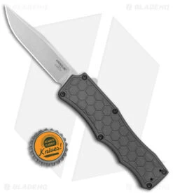 Hogue Knives Exploit OTF Automatic Knife Clip Point Gray (3.5" Stonewash) 34052 9 Hogue Knives Exploit OTF Automatic Knife Clip Point Gray (3.5" Stonewash) 34052 -Sharp Blade Depot Hogue Knives Exploit OTF Auto CP Gray SW BHQ 93910 jr bottlecap