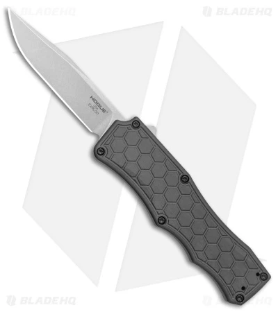 Hogue Knives Exploit OTF Automatic Knife Clip Point Gray (3.5" Stonewash) 34052 3 Hogue Knives Exploit OTF Automatic Knife Clip Point Gray (3.5" Stonewash) 34052