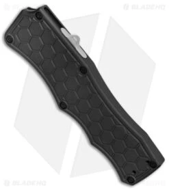Hogue Knives Exploit OTF Automatic Knife Tanto Black (3.5" Stonewash) 34040 7 Hogue Knives Exploit OTF Automatic Knife Tanto Black (3.5" Stonewash) 34040 -Sharp Blade Depot Hogue Knives Exploit OTF Auto Tanto Black SW BHQ 93904 jr spine