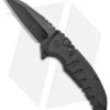 Hogue X1 Microflip Wharncliffe Flipper Knife Matte Black (2.6" Black) 24166 -Sharp Blade Depot Hogue Knives Microflip Wharncliffe Matte Black Black 24166 BHQ 93898 jr