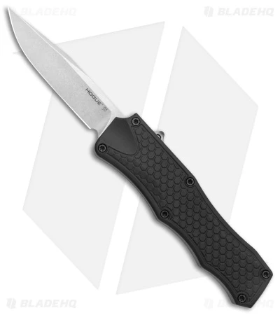 Hogue Knives OTF Automatic Knife Black (3.375" Stonewash) 34010 3 Hogue Knives OTF Automatic Knife Black (3.375" Stonewash) 34010