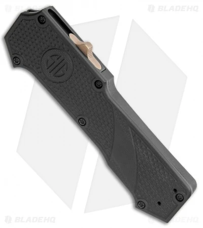Hogue Knives SIG Compound Scorpion OTF Automatic Knife Black G10 (3.5" FDE PVD) 4 Hogue Knives SIG Compound Scorpion OTF Automatic Knife Black G10 (3.5" FDE PVD) - Image 2