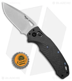 Hogue SIG K320 AXG Drop Point Manual Folding Knife Carbon Fiber (3.5" Stonewash) 9 Hogue SIG K320 AXG Drop Point Manual Folding Knife Carbon Fiber (3.5" Stonewash) -Sharp Blade Depot Hogue Knives SIG K320 AXG DP Manual Folding Knife CF SW BHQ 176979 jr bottlecap