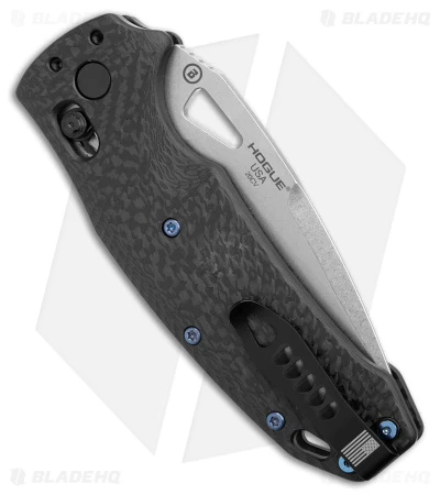 Hogue SIG K320 AXG Drop Point Manual Folding Knife Carbon Fiber (3.5" Stonewash) 5 Hogue SIG K320 AXG Drop Point Manual Folding Knife Carbon Fiber (3.5" Stonewash) - Image 3