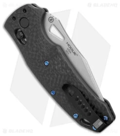Hogue SIG K320 AXG Tanto Manual Folding Knife Carbon Fiber (3.5" Stonewash) -Sharp Blade Depot Hogue Knives SIG K320 AXG Tanto Manual Folding Knife CF SW BHQ 176977 jr side