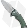 Hogue Knives X5 Spear Point Flipper Knife Green (3.5" Stonewash) 34571 2 Hogue Knives X5 Spear Point Flipper Knife Green (3.5" Stonewash) 34571 -Sharp Blade Depot Hogue Knives X 5 SP Flipper OD Green SW 3.5 34571 BHQ 81370 jr