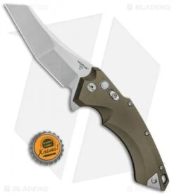 Hogue Knives X5 Wharncliffe Flipper Knife FDE (4" Stonewash) 34544 -Sharp Blade Depot Hogue Knives X 5 Wharncliffe Flipper FDE SW 34544 BHQ 81365 jr bottlecap
