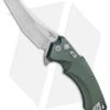 Hogue Knives X5 Wharncliffe Flipper Knife OD Green (3.5" Stonewash) 34561 -Sharp Blade Depot Hogue Knives X 5 Wharncliffe Flipper OD Green SW 3.5in 34561 BHQ 81368 jr