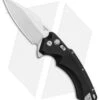 Hogue Knives X5 Spear Point Flipper Knife Black Aluminum (4" Stonewash) 34550 -Sharp Blade Depot Hogue Knives X5 SP Flipper Black Alum SW 34550 EXLRSR BHQ 95612 jr