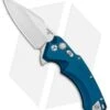 Hogue Knives X5 Flipper Knife Blue Aluminum (3.5" Stonewash) 34573 1 Hogue Knives X5 Flipper Knife Blue Aluminum (3.5" Stonewash) 34573 -Sharp Blade Depot Hogue Knives X5 SP Flipper Blue Aluminum SW 34573 EXLRSR BHQ 95533 jr