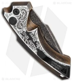 Hogue Knives/Outlaw Ordnance/Manspot X5 Automatic Knife (4" Bronze) Exclusive 11 Hogue Knives/Outlaw Ordnance/Manspot X5 Automatic Knife (4" Bronze) Exclusive -Sharp Blade Depot Hogue Knives X5 Spear Point Automatic Knife 3.25in Bronze Manspot Exclusive 34591 EXLBHQ BHQ 107276 LS Side