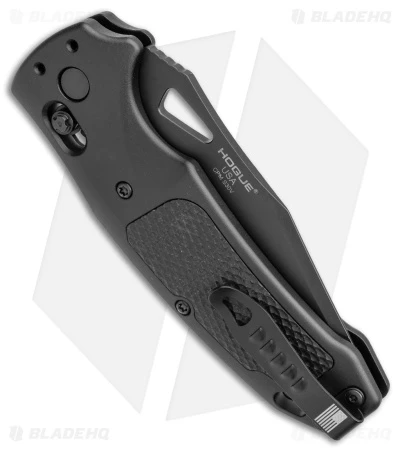 Hogue SIG K320 AXG Tanto Manual Folding Knife Black Aluminum/G-10 (3.5" Black) 5 Hogue SIG K320 AXG Tanto Manual Folding Knife Black Aluminum/G-10 (3.5" Black) - Image 3