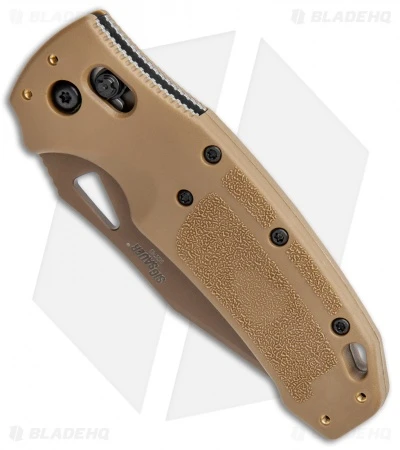 Hogue Sig K320 ABLE Lock Folding Knife Coyote Nylon Poly Tanto Serr (3.5" PVD) 4 Hogue Sig K320 ABLE Lock Folding Knife Coyote Nylon Poly Tanto Serr (3.5" PVD) - Image 2
