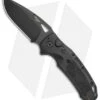Hogue Sig K320A Nitron Automatic Knife Black Polymer Drop Point (3.5" Black) -Sharp Blade Depot Hogue Sig K320A Tactical Auto Black Polymer DP Black BHQ 117430 jr