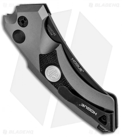 Hogue Sig Sauer EX-A05 Wharncliffe Automatic Knife Grey (3.5" Black) 36522 5 Hogue Sig Sauer EX-A05 Wharncliffe Automatic Knife Grey (3.5" Black) 36522 - Image 3