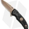 Hogue Sig Sauer X1 Microflip Drop Point Flipper Knife Black G10 (2.6" FDE) -Sharp Blade Depot Hogue Sig Sauer X1 Microflip Drop Point Flipper Knife Black G10 FDE BHQ 102931 kp jr