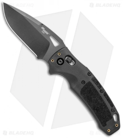Hogue Sig Sauer K320 Nitron ABLE Lock Knife Black (3.5" Black) Drop Point 3 Hogue Sig Sauer K320 Nitron ABLE Lock Knife Black (3.5" Black) Drop Point