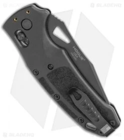 Hogue Sig K320 Nitron ABLE Lock Folder Knife Black Polymer Tanto (3.5 Black) -Sharp Blade Depot Hogue Sig k320 Nitron ABLE Lock Folder Knife Black Polymer Tanto 3.5 Black hidden BHQ 117074 LS Side