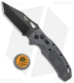 Hogue Sig K320A Tactical Automatic Tanto Knife Gray Polymer (3.5" Black) 9 Hogue Sig K320A Tactical Automatic Tanto Knife Gray Polymer (3.5" Black) -Sharp Blade Depot Hogue Sig k320A Tactical Auto Gray Polymer Tanto Black BHQ 117428 jr bottlecap