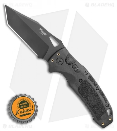 Hogue SIG K320A Tactical Automatic Knife Black Polymer Tanto (3.5 Blk) 6 Hogue SIG K320A Tactical Automatic Knife Black Polymer Tanto (3.5 Blk) - Image 4