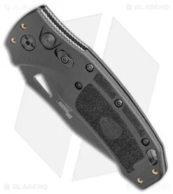 Hogue SIG K320A Tactical Automatic Knife Black Polymer Tanto (3.5 Blk) 7 Hogue SIG K320A Tactical Automatic Knife Black Polymer Tanto (3.5 Blk) -Sharp Blade Depot Hogue Sig k320A Tactical Automatic Knife Black Polymer Tanto 3.5 Blk BHQ 117429 LS Spine