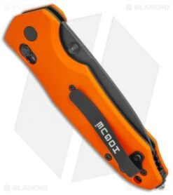 Hogue Trauma First Response Tool Knife Textured Orange G-10 (3.2" Black Serr) 11 Hogue Trauma First Response Tool Knife Textured Orange G-10 (3.2" Black Serr) -Sharp Blade Depot Hogue Trauma First Response Tool Textured Orange G 10 Black Serr 34764 BHQ 112104 jr side