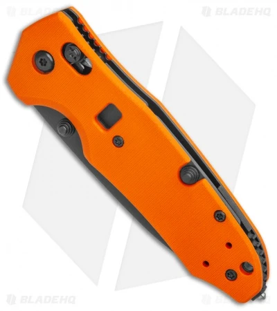 Hogue Trauma First Response Tool Knife Textured Orange G-10 (3.2" Black Serr) 5 Hogue Trauma First Response Tool Knife Textured Orange G-10 (3.2" Black Serr) - Image 3