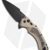 Hogue Knives X5 Tactical Flipper Knife FDE G-Mascus (4" Black) -Sharp Blade Depot Hogue X 5 FDE G Mascus 34557 EXLMTG BHQ 49336 jr