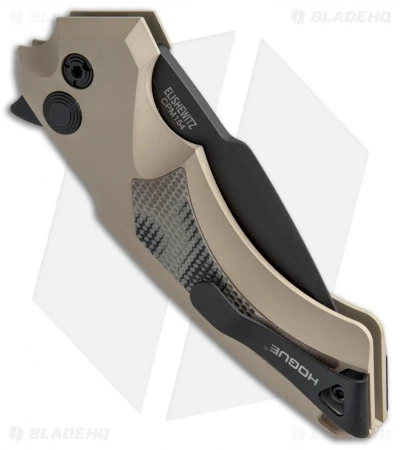 Hogue Knives X5 Spear Point Flipper Knife FDE G-Mascus (3.5" Black) 5 Hogue Knives X5 Spear Point Flipper Knife FDE G-Mascus (3.5" Black) - Image 3