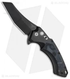 Knives Shop 9 Hogue Knives X5 Wharncliffe Flipper Knife Black G-Mascus (4" Black) 34549