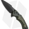 Hogue Knives X5 Spear Point Flipper Knife OD Green G-Mascus (3.5" Black) 2 Hogue Knives X5 Spear Point Flipper Knife OD Green G-Mascus (3.5" Black) -Sharp Blade Depot Hogue X 5 Spear Point OD Green G Mascus Black 3.5in BHQ 49337 jr