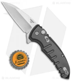 Hogue X1 Microflip Wharncliffe Flipper Knife Matte Gray (2.6" SW) 24162 9 Hogue X1 Microflip Wharncliffe Flipper Knife Matte Gray (2.6" SW) 24162 -Sharp Blade Depot Hogue X1 Microflip Folder Wha 24162 BHQ 83149 jr bottlecap