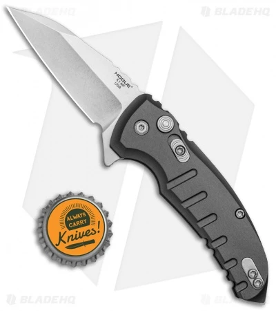 Hogue X1 Microflip Wharncliffe Flipper Knife Matte Gray (2.6" SW) 24162 6 Hogue X1 Microflip Wharncliffe Flipper Knife Matte Gray (2.6" SW) 24162 - Image 4