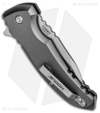 Hogue X1 Microflip Wharncliffe Flipper Knife Matte Gray (2.6" SW) 24162 5 Hogue X1 Microflip Wharncliffe Flipper Knife Matte Gray (2.6" SW) 24162 - Image 3