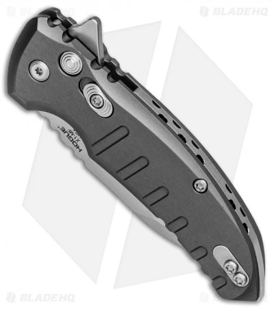 Hogue X1 Microflip Wharncliffe Flipper Knife Matte Gray (2.6" SW) 24162 4 Hogue X1 Microflip Wharncliffe Flipper Knife Matte Gray (2.6" SW) 24162 - Image 2