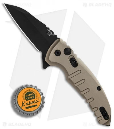 Hogue X1 Microflip Wharncliffe Flipper Knife Matte FDE (2.6" Black) 24167 6 Hogue X1 Microflip Wharncliffe Flipper Knife Matte FDE (2.6" Black) 24167 - Image 4