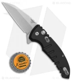 Hogue X1 Microflip Wharncliffe Flipper Knife Matte Black (2.6" SW) 24160 9 Hogue X1 Microflip Wharncliffe Flipper Knife Matte Black (2.6" SW) 24160 -Sharp Blade Depot Hogue X1 Microflip Wharncliffe Plunge Matte Black SW BHQ 82723 er bottlecap