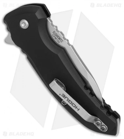 Hogue X1 Microflip Wharncliffe Flipper Knife Matte Black (2.6" SW) 24160 4 Hogue X1 Microflip Wharncliffe Flipper Knife Matte Black (2.6" SW) 24160 - Image 2