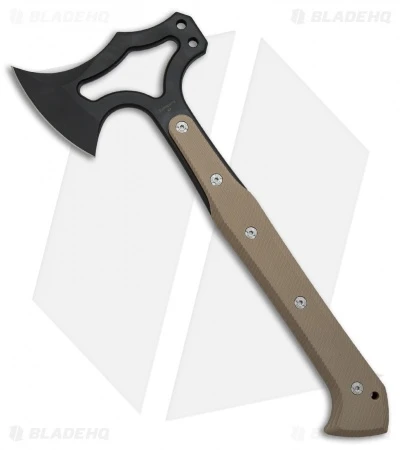 Hogue Knives 14" EX-T01 Tomahawk Axe FDE G-10 3 Hogue Knives 14" EX-T01 Tomahawk Axe FDE G-10