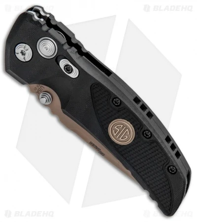 Hogue Sig Sauer EX-01 Tactical Folding Knife Black G-10 (3.5" FDE) 36170 4 Hogue Sig Sauer EX-01 Tactical Folding Knife Black G-10 (3.5" FDE) 36170 - Image 2