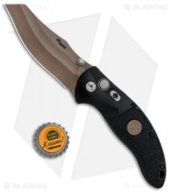 Hogue Sig Sauer EX-04 Wharncliffe Folding Knife Black G-10 (3.5" FDE) 36460 -Sharp Blade Depot Sig Ex 04 Emperor Scorpi 36460 BHQ 82360 jr bottlecap