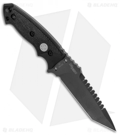 Hogue Sig Sauer EX-F01 Tactical Tanto Fixed Blade Black G-10 (5.5" Gray) 37122 4 Hogue Sig Sauer EX-F01 Tactical Tanto Fixed Blade Black G-10 (5.5" Gray) 37122 - Image 2