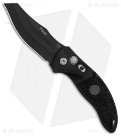 Knives Shop 31 Hogue Sig Sauer EX-A04 Wharncliffe Automatic Knife Black G-10 (3.5" Black) 36422