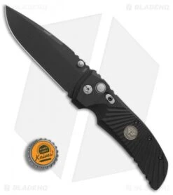 Wilson Tactical/Hogue Knives Star-Light Knife (3.5" Black) -Sharp Blade Depot Wilson Tactical Hogue Knives Star Light black BHQ 75046 er bottlecap
