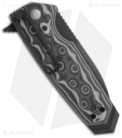 Hogue Knives EX02 Knife Tanto Flipper Black/Gray G-Mascus (3.75" Black) 34209 4 Hogue Knives EX02 Knife Tanto Flipper Black/Gray G-Mascus (3.75" Black) 34209 - Image 2