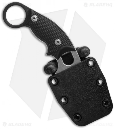 Hogue Knives EX-F03 Clip Point Karambit Knife Black G-10 (2.25" SW) 35339 4 Hogue Knives EX-F03 Clip Point Karambit Knife Black G-10 (2.25" SW) 35339 - Image 2